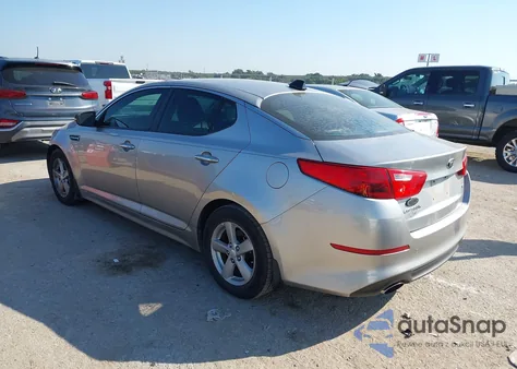 2014 Kia Optima Lx z USA, uszkodzony, nr VIN 5XXGM4A76EG328566
